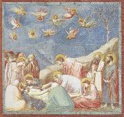 GIOTTO di Bondone Lamentation over the Dead Christ France oil painting artist